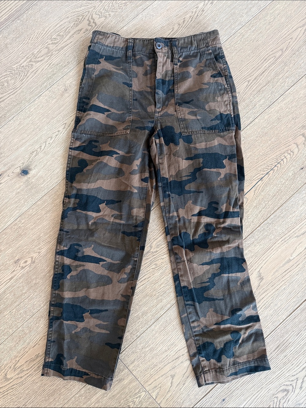 Madewell Women’s Camouflage Utility Pants - Brown/Black size 26